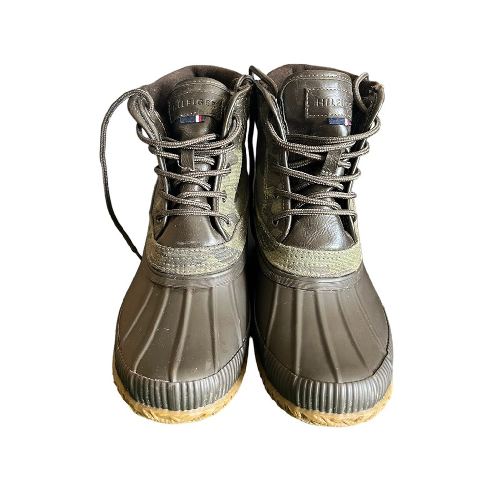 Tommy Hilfiger Camo Duck Boots Sz 9
